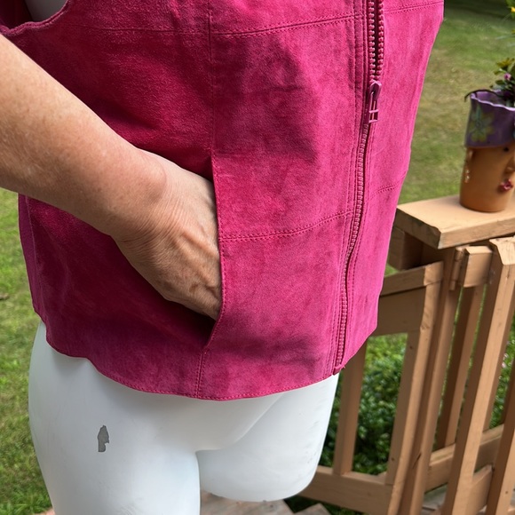 Arizona Jean Co. leather vest L - Picture 5 of 8